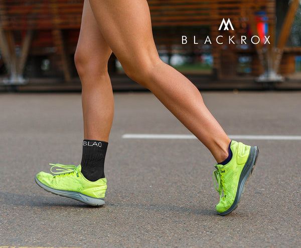 BLACKROX Sprunggelenkbandage ANANKLE mit Silikon Stütze