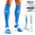 BLACKROX Kompressionsstrümpfe V1 Running Regeneration Sport – Farbvariante Hellblau