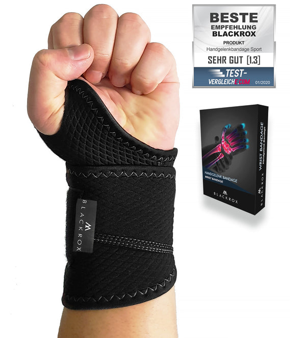 BLACKROX Handgelenkbandage SANTA MARIA verstellbar Kraftsport