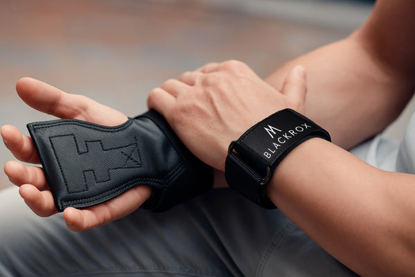 BLACKROX ROXVALION Power Grips – Premium Zughilfen mit rutschfester Spezialkautschuk