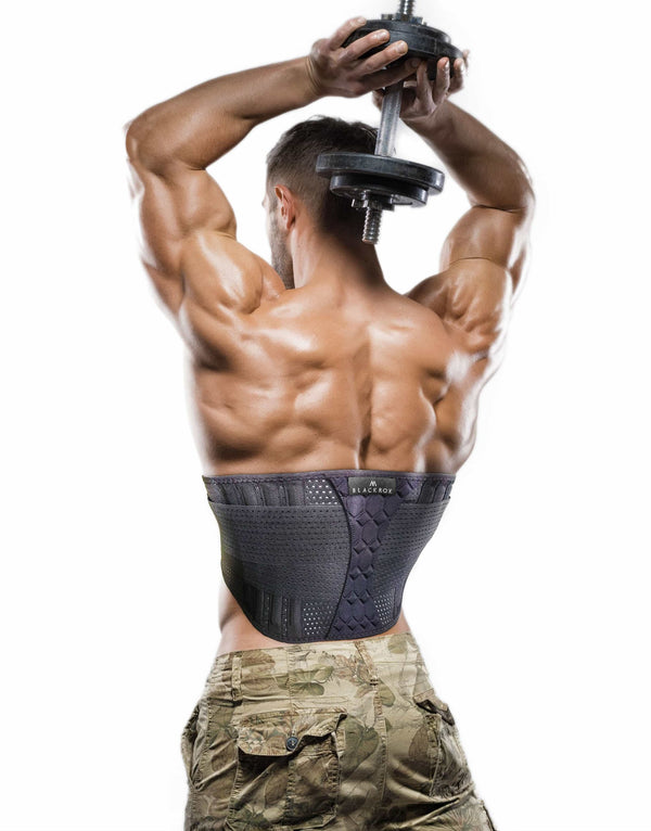 BLACKROX Rückenbandage Lendenwirbelstütze LUMBAROX