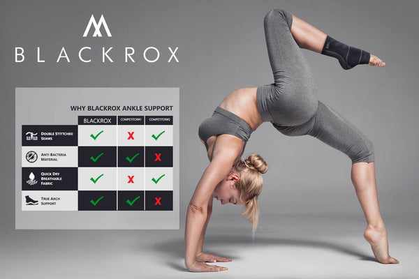 BLACKROX Sprunggelenkbandage HYPER BALANCE V2