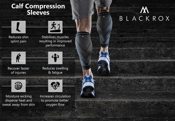 BLACKROX Wadenbandage RUNMED Performance V1