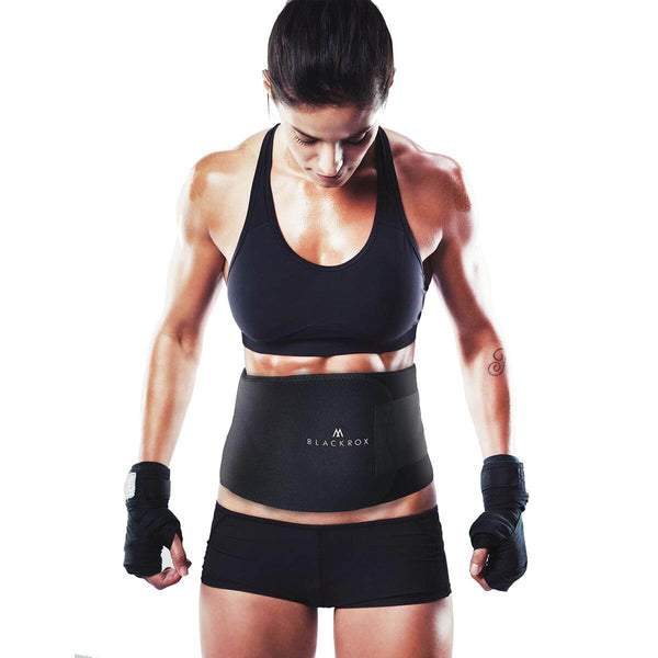 BLACKROX Waist Trimmer Fitnessgürtel Schwitzgürtel