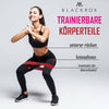 BLACKROX BOOTYROX Premium Fitnessband Bauchmuskel