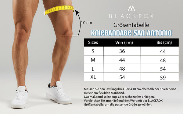 BLACKROX Kniebandage SAN ANTONIO V4