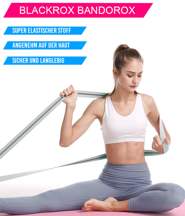 BLACKROX Fitnessband lang BANDOROX