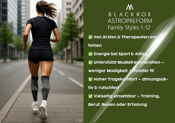 BLACKROX Kompressionsstrümpfe ASTROPREFORM V1