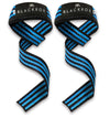 BLACKROX Zughilfen Lifting Straps Krafttraining Fitness Gym – Farbvariante Blau