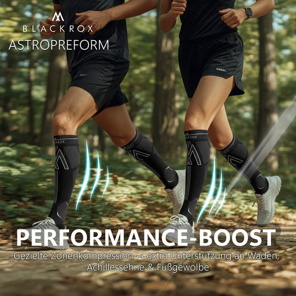 BLACKROX STYRIOM ACTIVE Kompressionsstrümpfe – Sport & Alltag (1 Paar)