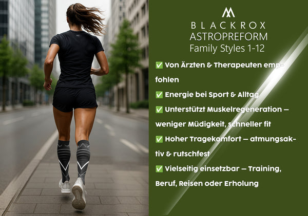 BLACKROX Kompressionsstrümpfe Astropreform SPRINTROX