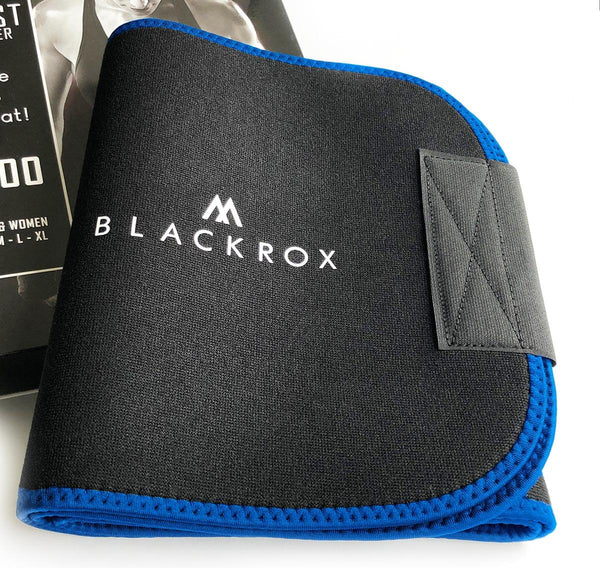 BLACKROX Waist Trimmer Fitnessgürtel Schwitzgürtel