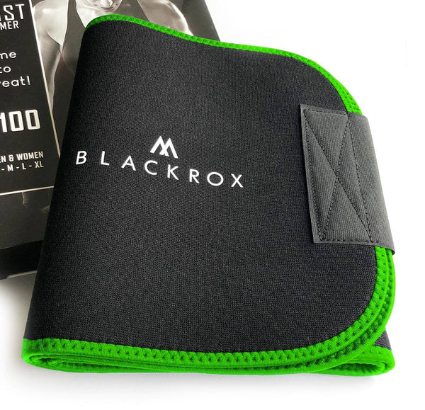 BLACKROX Waist Trimmer Fitnessgürtel Schwitzgürtel
