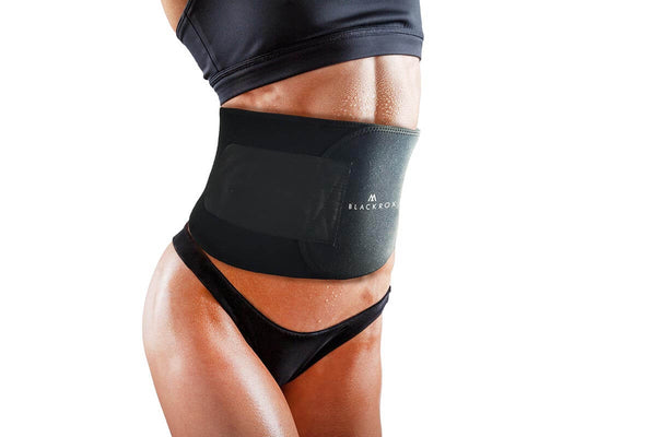 BLACKROX Waist Trimmer Fitnessgürtel Schwitzgürtel