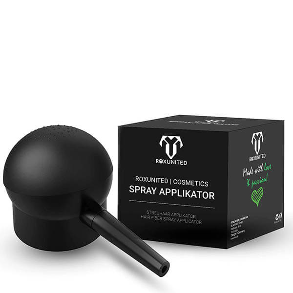 ROXUNITED Cosmetics Applikator Spray Aufsatz Pumpe für Streuhaar Haarpuder