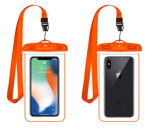 BLACKROX Wasserdichte Handyhülle Handyschutz Wasserfeste