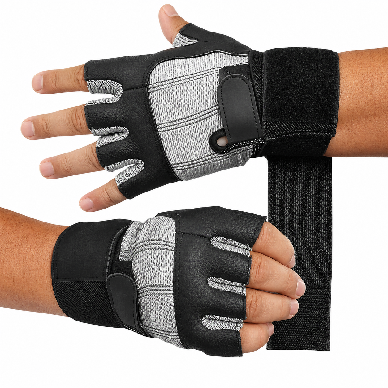 BLACKROX Fitnesshandschuhe V3 Grau / S