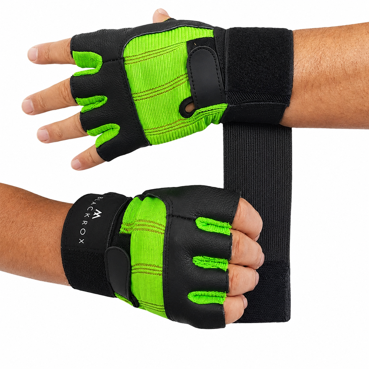 BLACKROX Fitnesshandschuhe V3 Grün / M