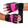 BLACKROX Boston V3 Fitnesshandschuhe – Echtes Leder Trainingshandschuhe Gym – Pink