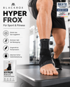 BLACKROX HYPER FROX Sprunggelenkbandage Sport Fußgelenkstütze – Detailansicht