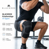 BLACKROX Kniebandage V1 Sport Fitness Krafttraining Kniestütze – Detailansicht