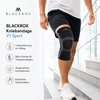 BLACKROX Kniebandage V1 Sport Fitness Krafttraining Kniestütze – Anwendung