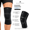 BLACKROX Kniebandage V1 Sport Fitness Krafttraining Kniestütze – Nahaufnahme