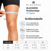 BLACKROX Kniebandage V1 Sport Fitness Krafttraining Kniestütze – Tragekomfort