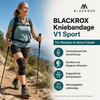 BLACKROX Kniebandage V1 Sport Fitness Krafttraining Kniestütze – Einsatzbereich