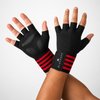 BLACKROX Fitnesshandschuhe V1 Training Gym Kraftsport – Farbvariante Rot