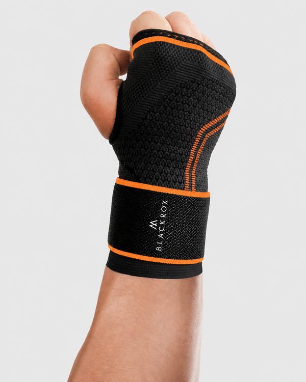 BLACKROX PHOENIX V2 Handgelenkbandage Wrist Wraps Fitness – Farbvariante Orange