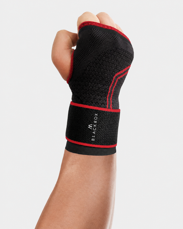 BLACKROX PHOENIX V2 Handgelenkbandage Wrist Wraps Fitness – Farbvariante Rot