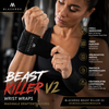 BLACKROX BEAST KILLER V2 Wrist Wraps Handgelenkbandage Fitness – Detailansicht