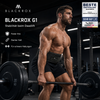 BLACKROX G1 Gewichthebergürtel – Kraftsport Trainingsgürtel – Stabilität beim Deadlift