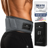 BLACKROX G1 Gewichthebergürtel – Kraftsport Trainingsgürtel – Grau