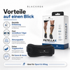 BLACKROX PATELLAX Patellabandage Kniebandage Patellasehne Sport – Nahaufnahme