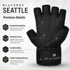 BLACKROX Seattle Fitnesshandschuhe – Trainingshandschuhe Gym – Premium-Details