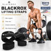 BLACKROX Zughilfen Lifting Straps Krafttraining Fitness Gym – Größenübersicht