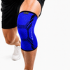 BLACKROX SAN ANTONIO V4 Kniebandage Sport Fitness Kniestütze – Farbvariante Blau