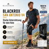 BLACKROX SAN ANTONIO V4 Kniebandage Sport Fitness Kniestütze – Tragekomfort