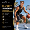 BLACKROX SAN ANTONIO V4 Kniebandage Sport Fitness Kniestütze – Gesamtansicht