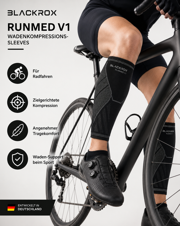 BLACKROX RUNMED V1 Wadenbandage Sport Laufen Wadenstütze – Produktvorteile
