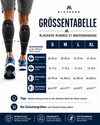 BLACKROX RUNMED V1 Wadenbandage Sport Laufen Wadenstütze – Gesamtansicht