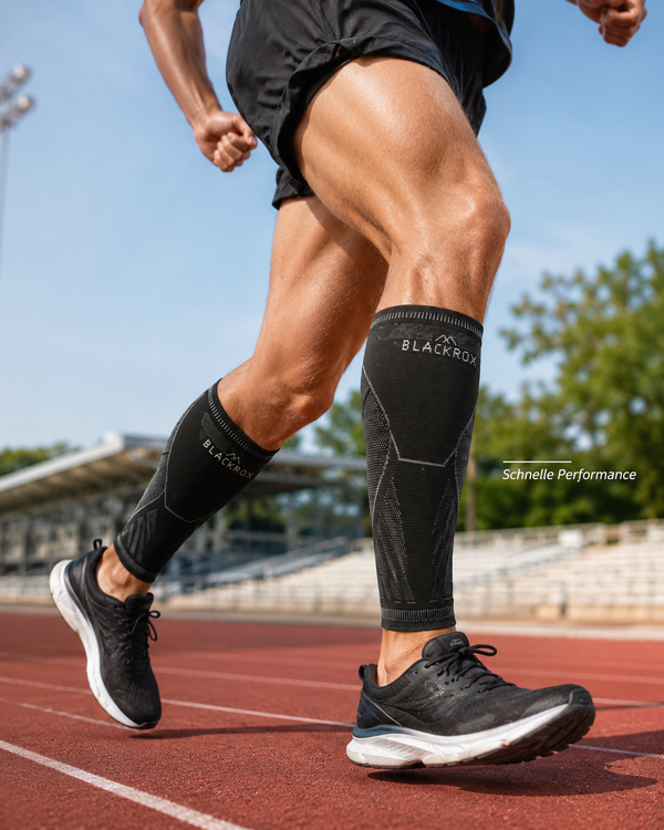 BLACKROX RUNMED V1 Wadenbandage Sport Laufen Wadenstütze – Anwendung