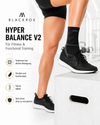 BLACKROX HYPER BALANCE V2 Sprunggelenkbandage Sport Fußgelenk – Anwendung