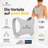BLACKROX POSTUROX V1 Rücken-Geradehalter Grau Haltungskorrektur – Tragekomfort