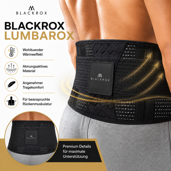 BLACKROX LUMBAROX Rückenbandage Lendenwirbel Lendenstütze Sport – Einsatzbereich