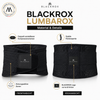 BLACKROX LUMBAROX Rückenbandage Lendenwirbel Lendenstütze Sport – Gesamtansicht