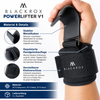 BLACKROX Powerlifter V1 Zughaken Krafttraining Lifting Hooks – Detailansicht