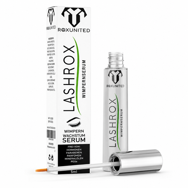 ROXUNITED LASHROX Wimpernserum Wimpernwachstum Hormonfrei – Hauptbild